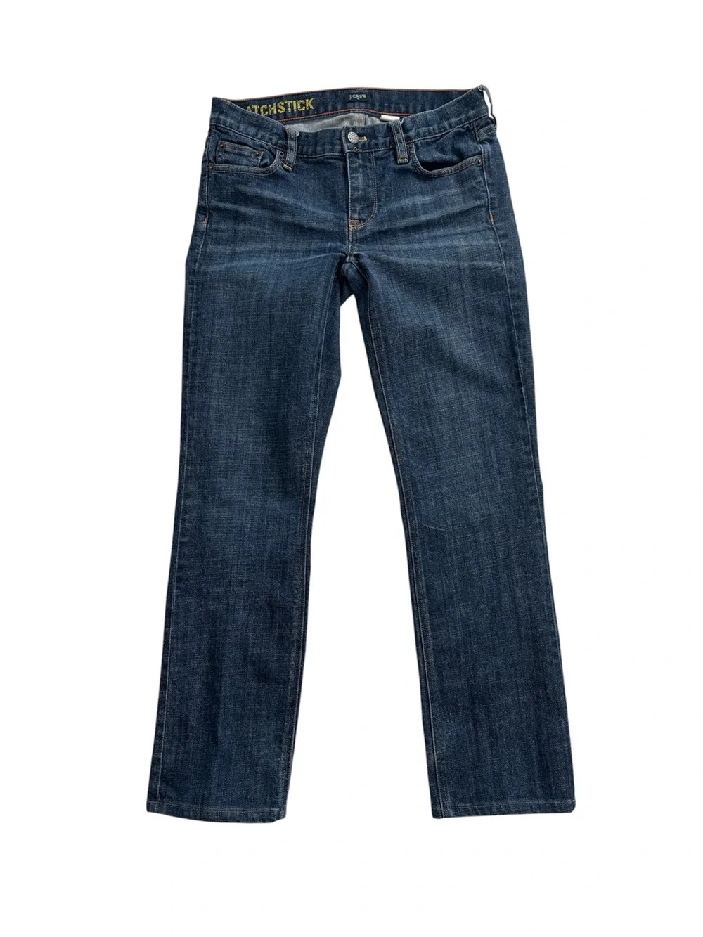 J. Crew Matchstick Women’s Medium Wash Blue Straight-Leg Jeans